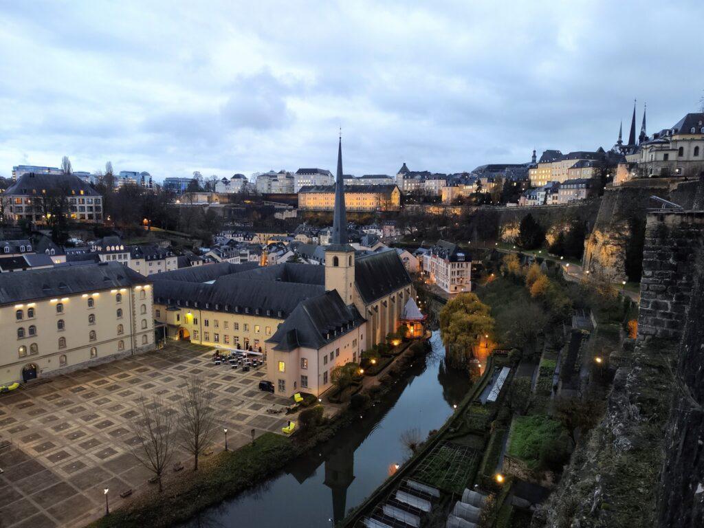 Chemin de la Corniche de Luxemburgo