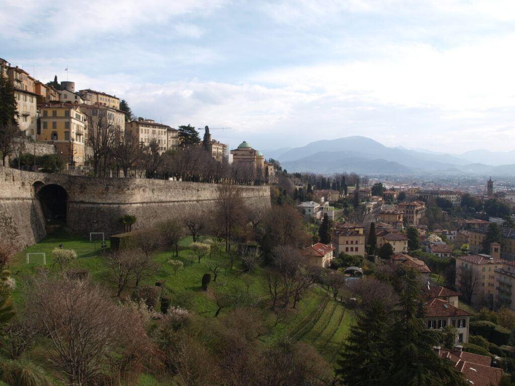 Città Alta y Città Bassa de Bérgamo