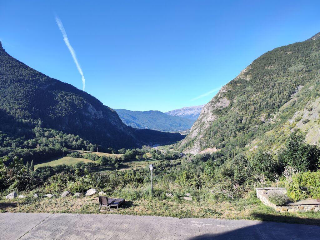 Vistas desde el Hostal Parque Natural