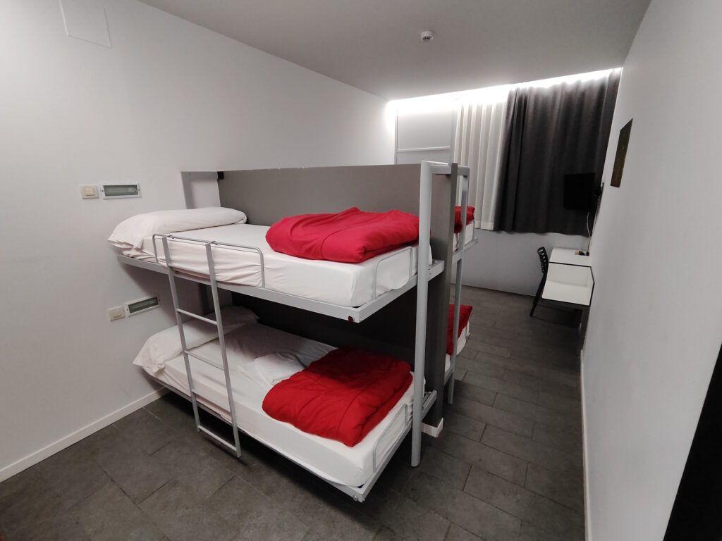Habitación del albergue Centre Esplai