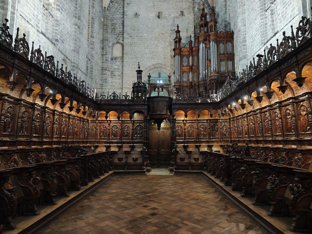 Coro de la catedral de Saint-Marie de Saint-Bertrand-de-Comminges