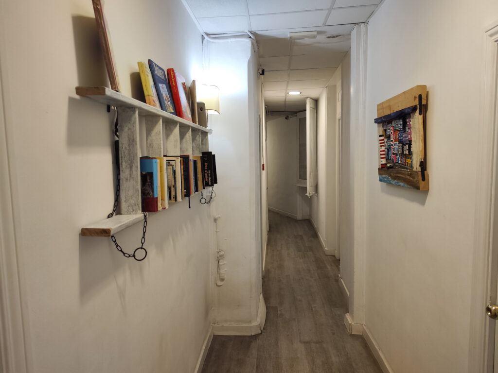Pasillo del hostal Portugal