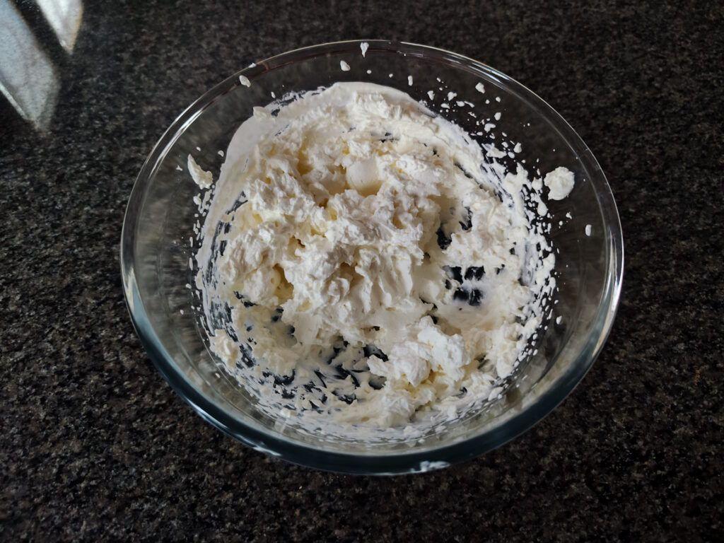 Helado de chocolate con heladera — Paso 2
