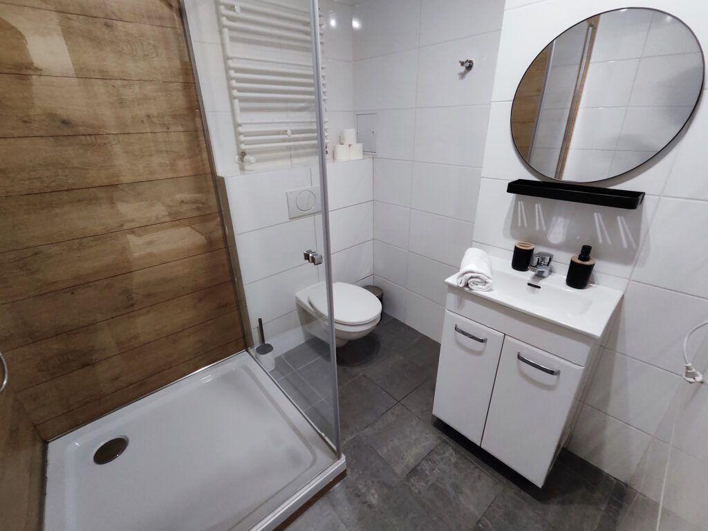 Baño en el Moon Apartments