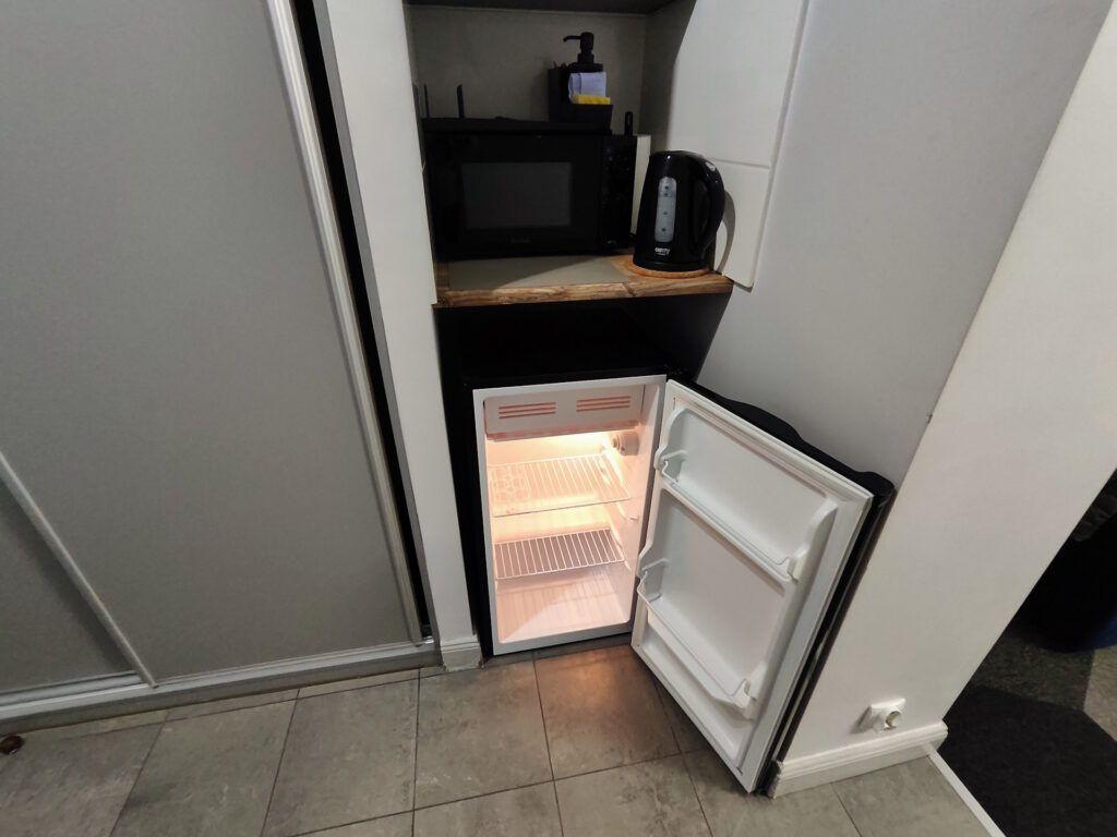 Cocina en el Moon Apartments