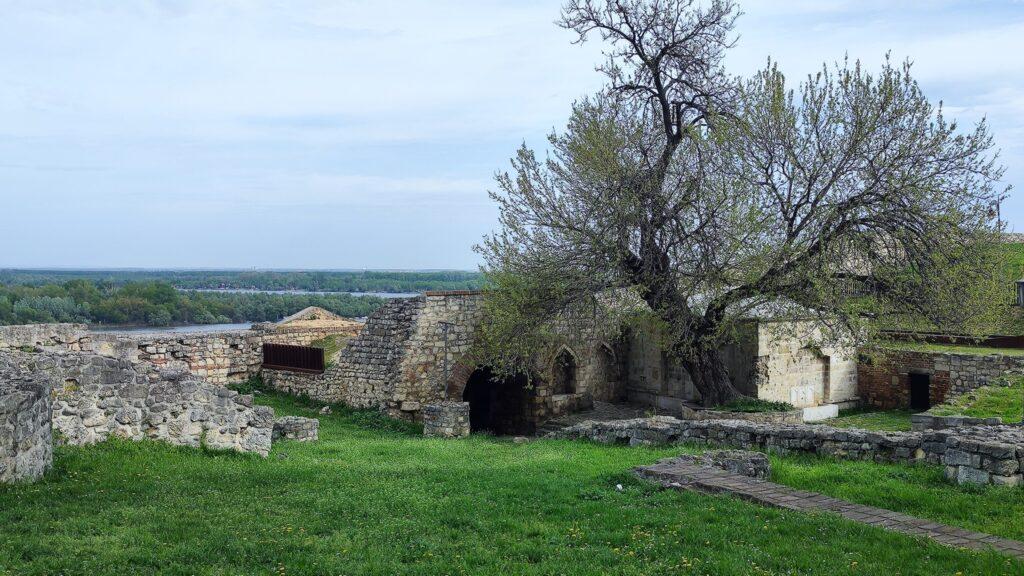 Ríos Sava y Danubio desde la fortaleza de Belgrado