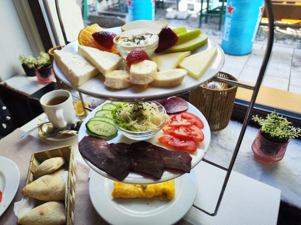 Desayuno en el hotel Ovo Malo duše