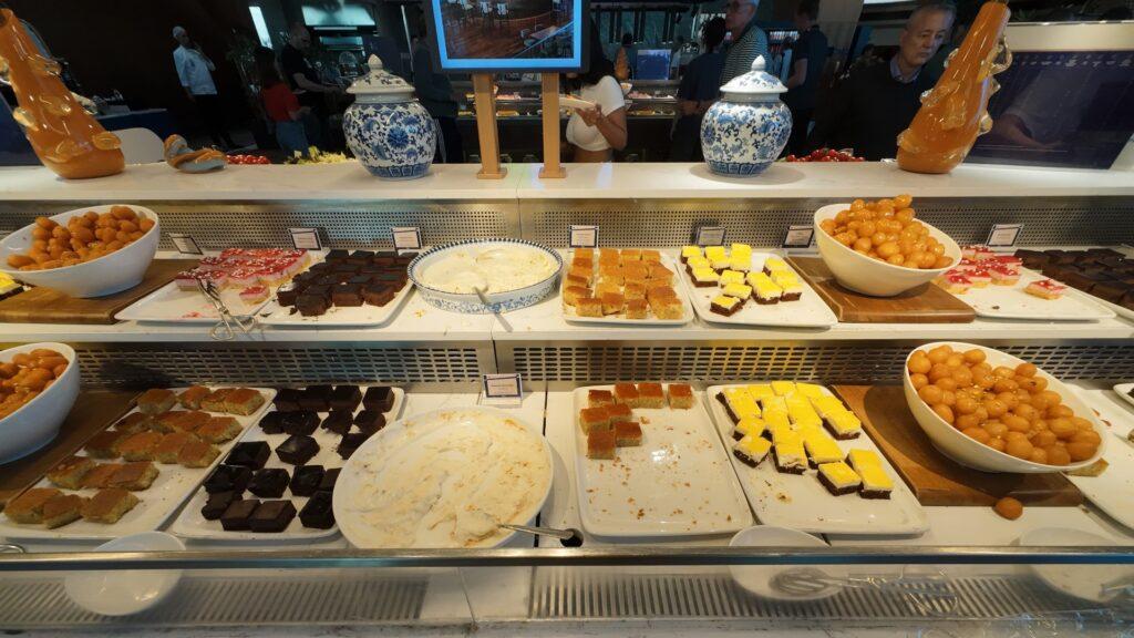 Buffet en el iGA Lounge de IST