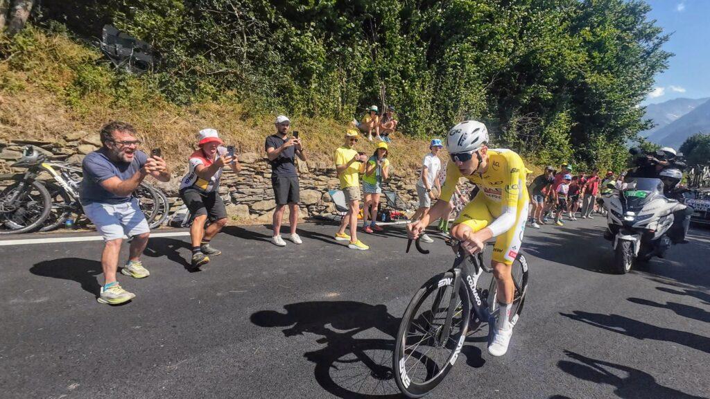 Pogaçar en Loudenvielle