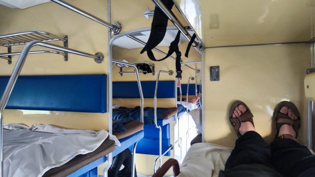 Tren cama de Samarcanda a Bujará