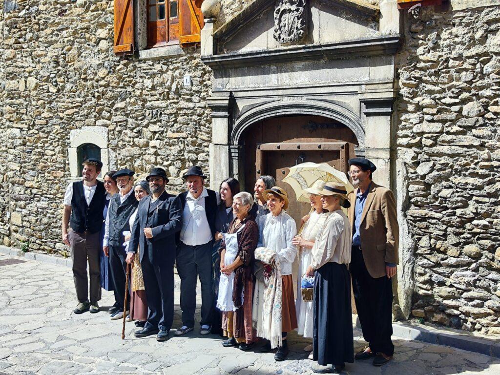 Representación de la visita de Unamuno a Benasque