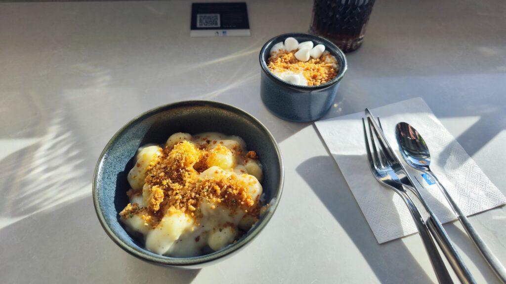 Comida en Aspire AMEX Lounge — YUL