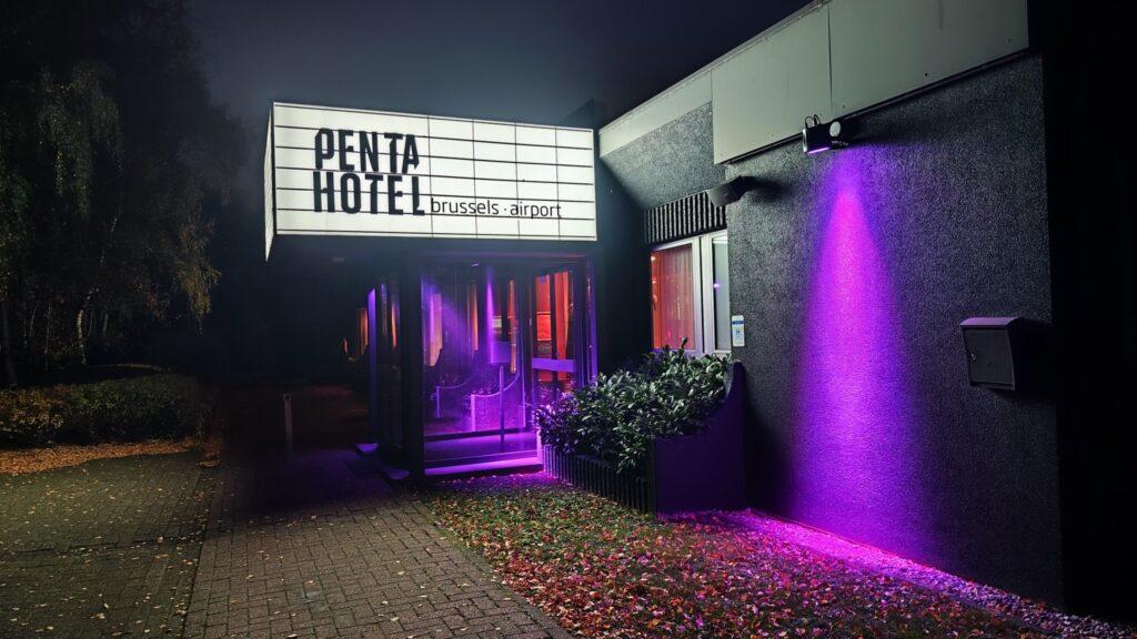 Entrada al Pentahotel Brussels Airport