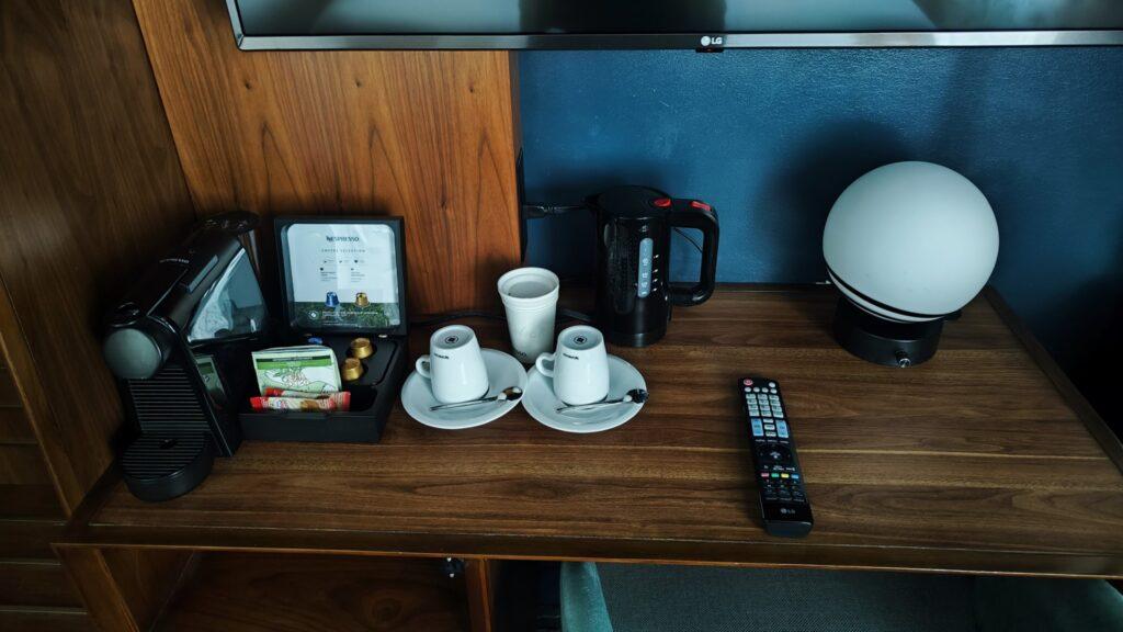 Set de café y té en el Hotel Belmont Vancouver