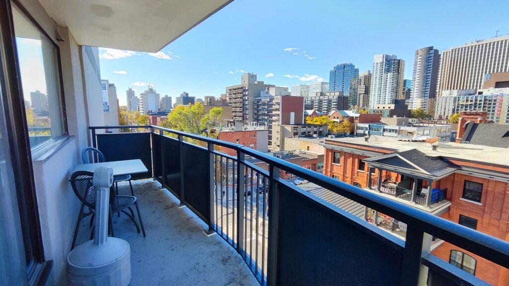 Terraza en el The Business Inn