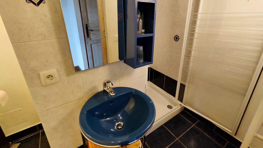 Baño en Gîte fermier de Saint-Lizier